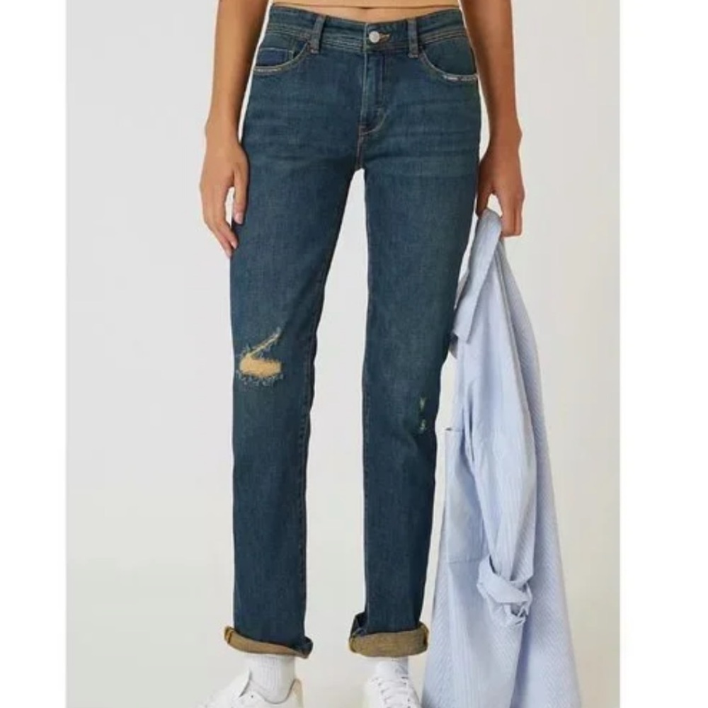 Anthropologie Pilcro The Slim Boyfriend Jeans